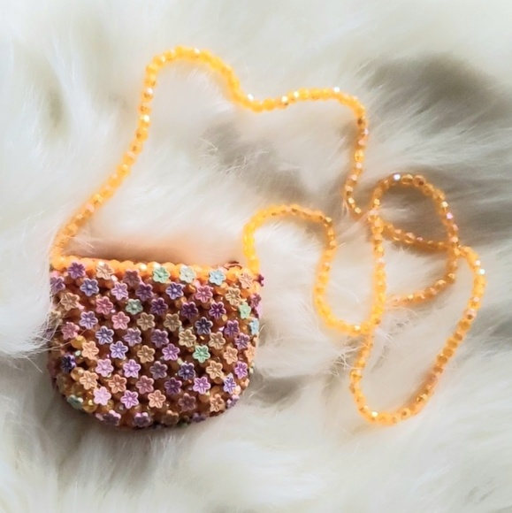 🌼Vintage Tiny Beaded Purse🌼 - Picture 1 of 3